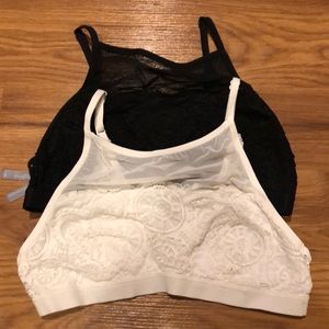 2 aerie bralettes
